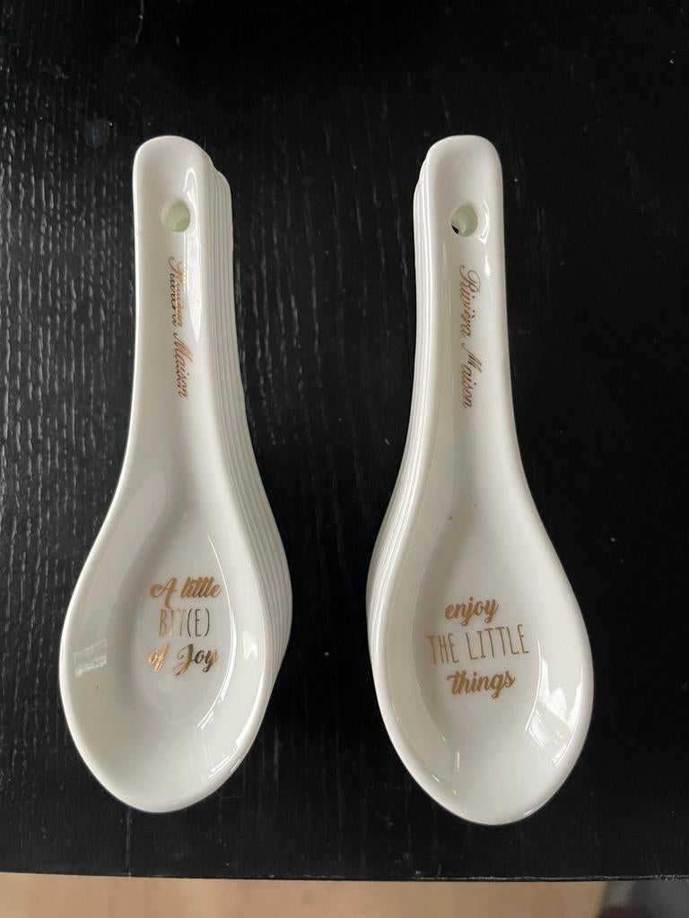 12 Riviera Maison spoons, Ophalen of Verzenden, Nieuw, Overige materialen