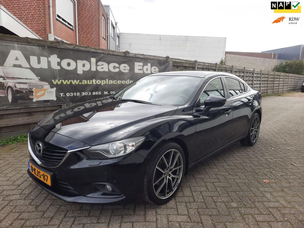 Mazda 6 2.2D Skylease+ ecc trekhaak, Auto's, Voorwielaandrijving, Gebruikt, Euro 6, 4 cilinders