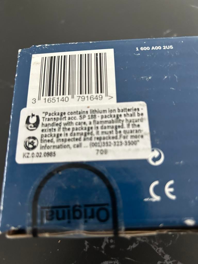 Bosch accu, Ophalen of Verzenden, Zo goed als nieuw