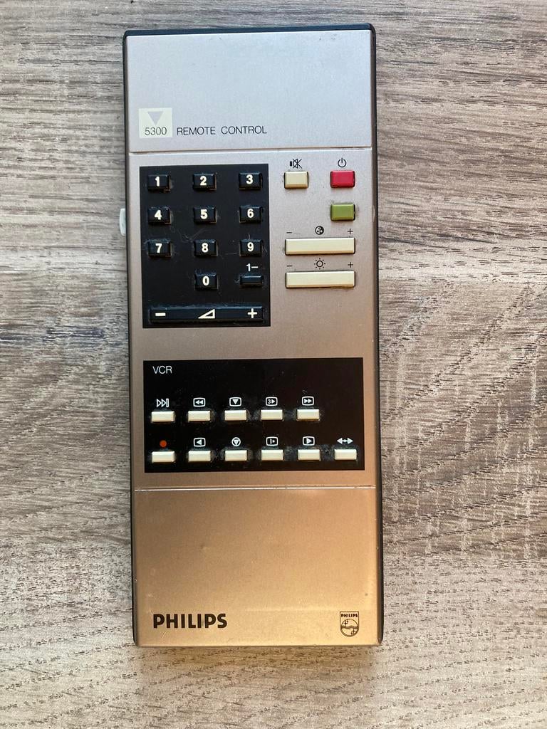 Philips 5300 Remote Control - Vintage Afstandsbediening, Ophalen of Verzenden, Gebruikt