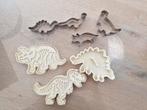 7 dino koekjes vormpjes, Ophalen of Verzenden, Taarten, Bakvorm