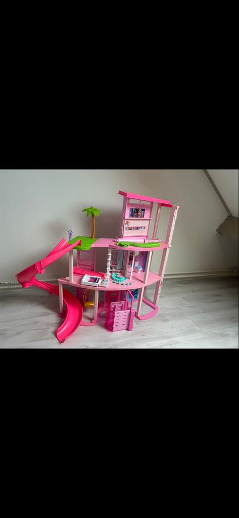 Barbie Dreamhouse - Zo goed als nieuw, niet compleet, Ophalen, Zo goed als nieuw, Poppenhuis
