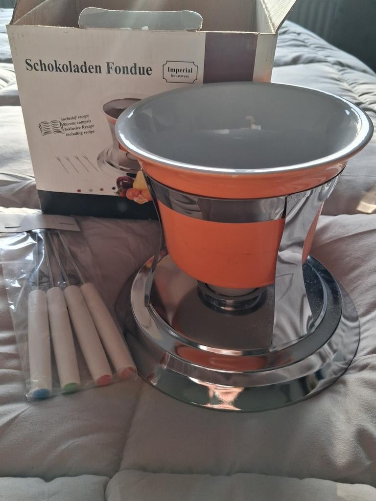 Kleine chocoladefondue, Ophalen, Nieuw