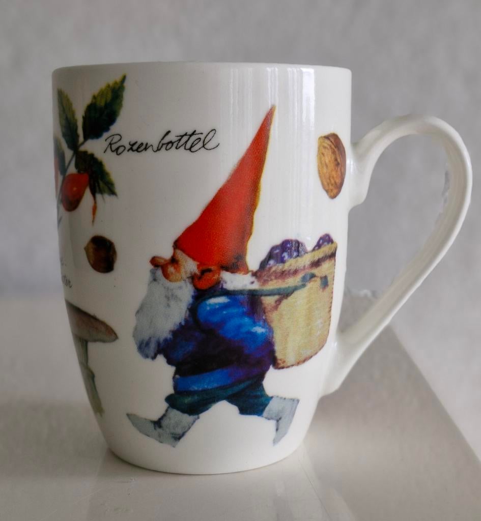 Beker David de Kabouter, Ophalen of Verzenden, Zo goed als nieuw, Overige stijlen, Kop(pen) en/of Schotel(s)