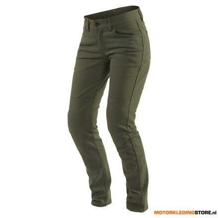 Dainese CLASSIC SLIM LADY TEX PANTS, Olijfgroen, Ophalen of Verzenden, Nieuw met kaartje
