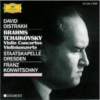 Brahms Tchaikovsky David Oistrakh Violin Concertos CD, Ophalen of Verzenden, Romantiek, Gebruikt, Orkest of Ballet