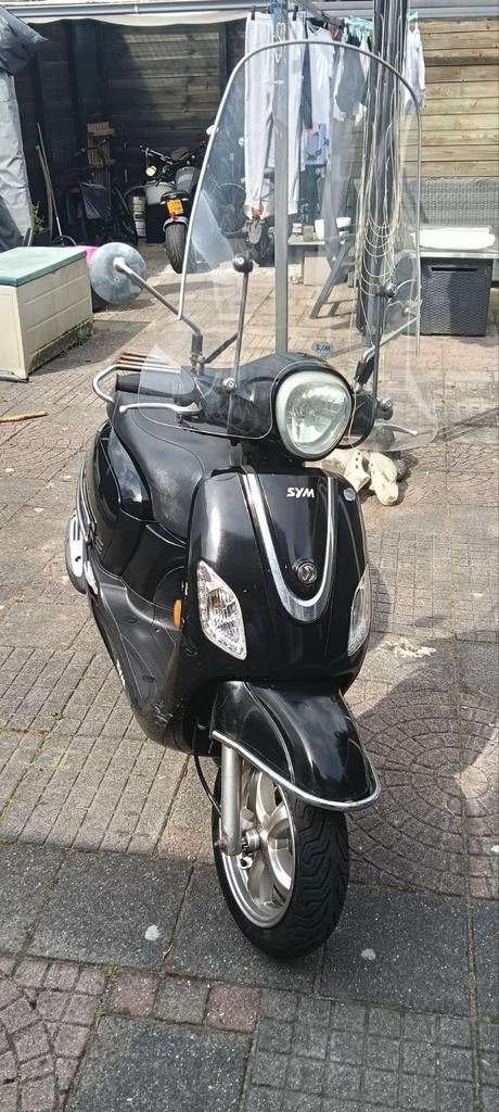 Sym fiddle 3 snor scooter kymco Vespa Peugeot tomos zipp, Ophalen, Gebruikt, 49 cc, Benzine