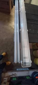 Tl armatuur met explosievrije tl lampen  of voor led tl., Ophalen, Gebruikt, 50 tot 200 watt, Armatuur