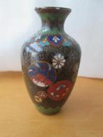 Chinees antiek Cloisonné vaasje (9 cm), Ophalen of Verzenden