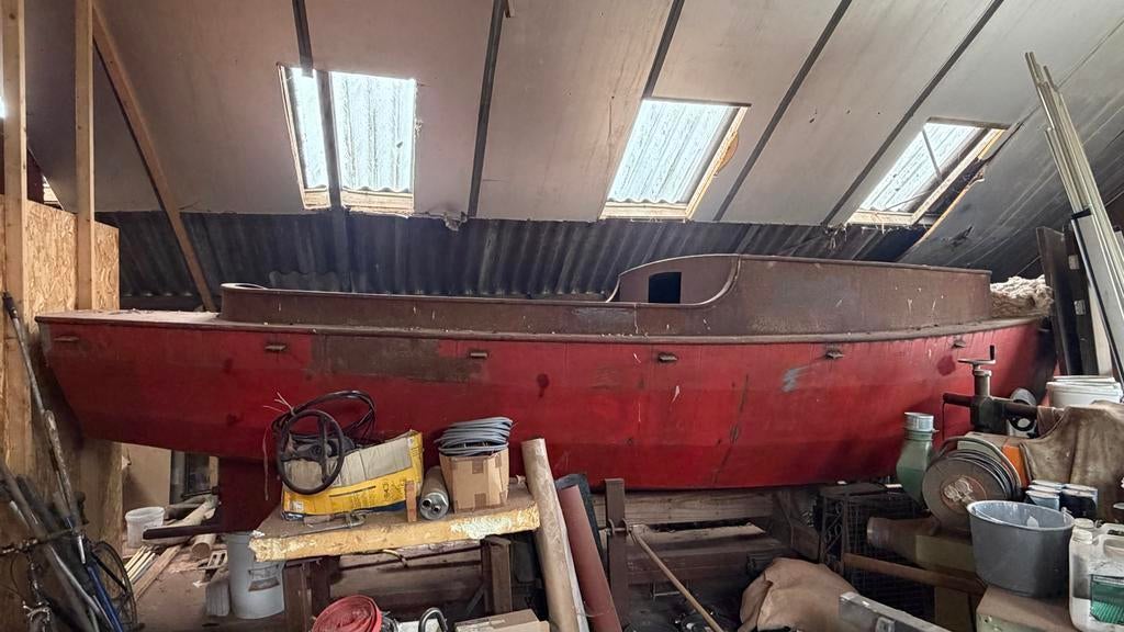 Stalen sloep project, Ophalen, Gebruikt