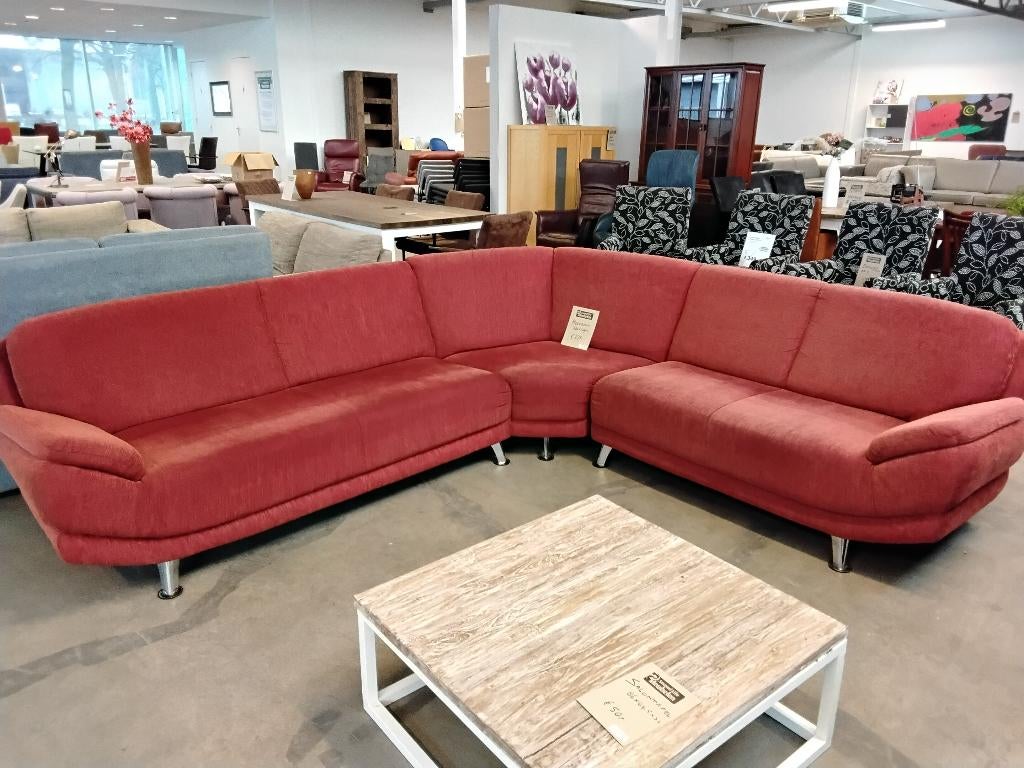 Hoekbank (3-delig) 290 x 260 cm. Voor 275=! Second Life W'ga