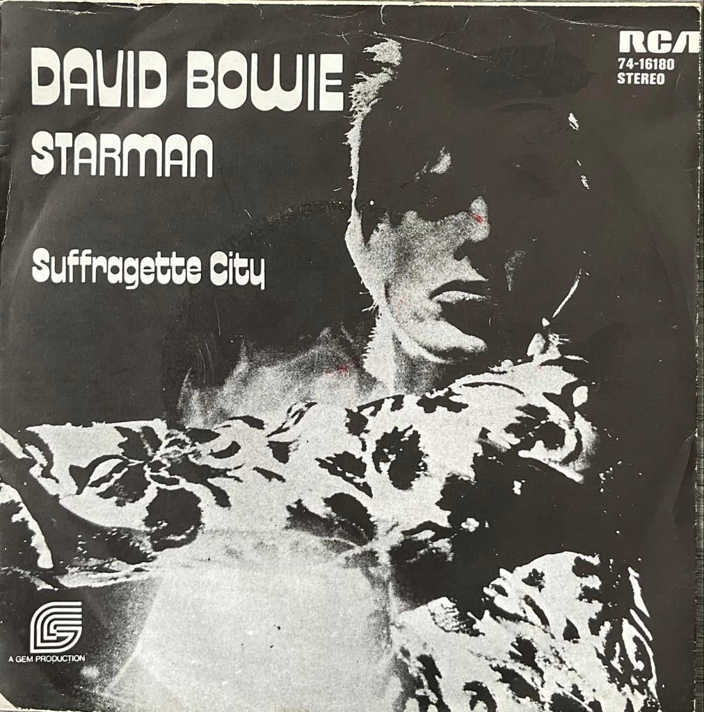 DAVID BOWIE - Starman (NL’72) HEEL MOOI, Verzenden, Single