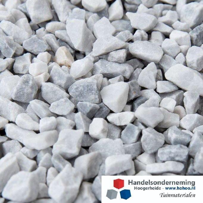 Icy blue split extra white wit grijs blauw siersplit tuinpad, Tuin en Terras, Grind, Keien en Split, Nieuw, Split, Multi, Overige materialen