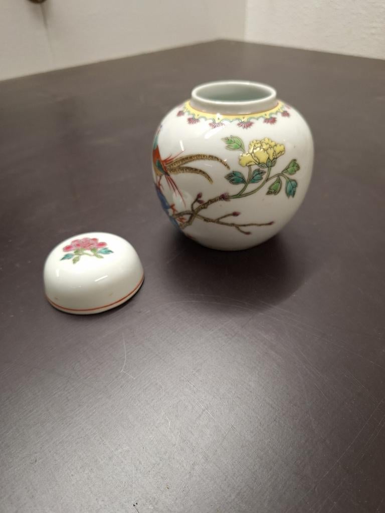 Oude chinese gemberpot, Ophalen of Verzenden