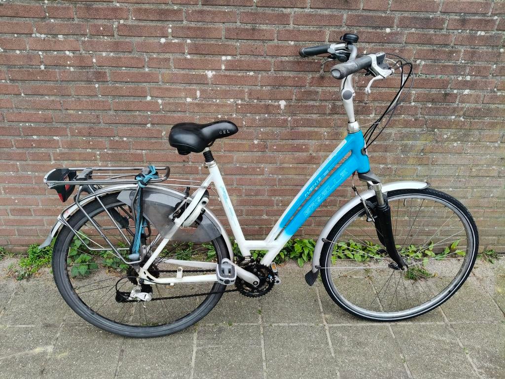 Gazelle fiets  28 inch 24 versnellingen 57 cm, Ophalen, Overige merken, Versnellingen