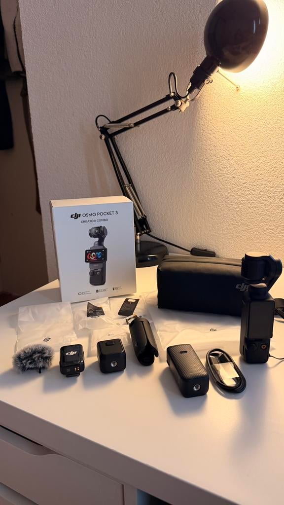 DJI OSMO POCKET 3 CREATOR COMBO, Audio, Tv en Foto, Actiecamera's, Ophalen of Verzenden, Zo goed als nieuw, Overige merken