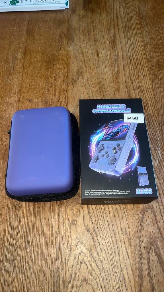 R36S - handheld gameconsole - 64GB, Spelcomputers en Games, Spelcomputers | Overige, Zo goed als nieuw, Ophalen
