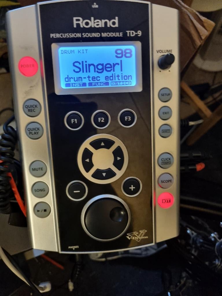 Roland TD-9  Module, Ophalen of Verzenden, Gebruikt, Roland, Elektronisch