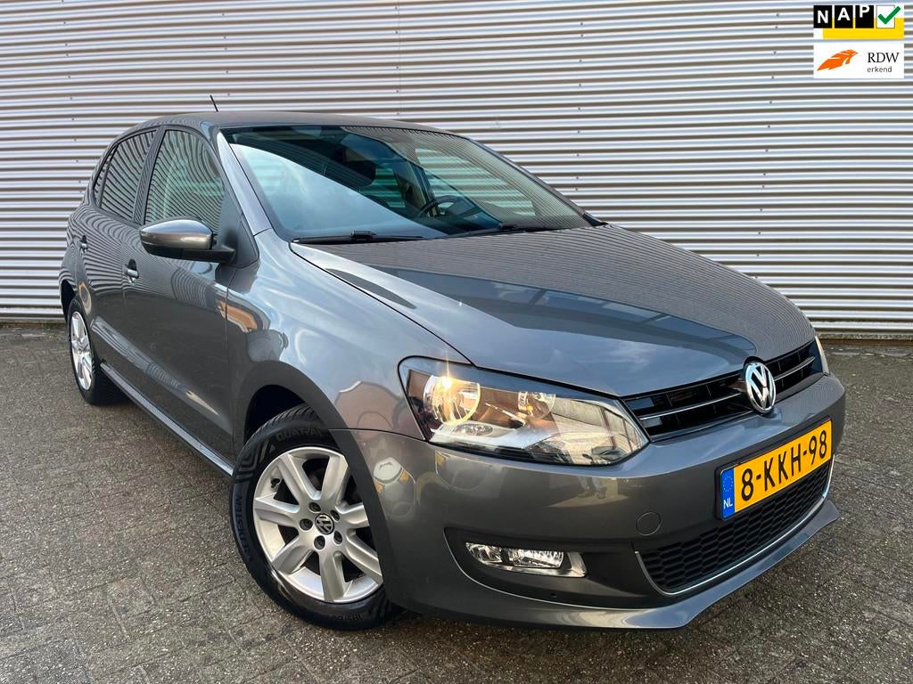 Volkswagen Polo 1.2 TSI BlueMotion Highline Edition|PDC|Crui, Auto's, Volkswagen, Voorwielaandrijving, Euro 5, Stof, Zwart