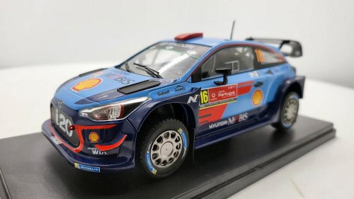 WRC Hyundai i20 #16 Rally de Portugal 2018, Hobby en Vrije tijd, Modelauto's | 1:24, Nieuw, Overige merken, Ophalen of Verzenden