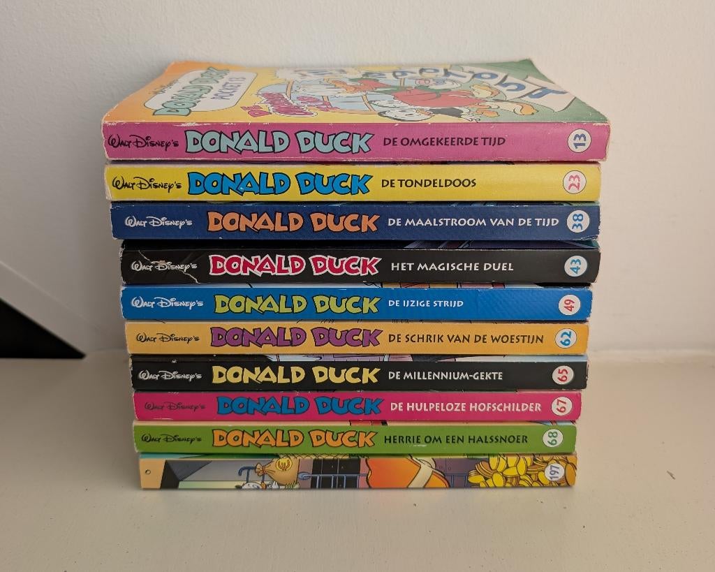 Donald Duck Pockets - 10 stuks, Meerdere stripboeken, Ophalen of Verzenden, Zo goed als nieuw, Donald Duck