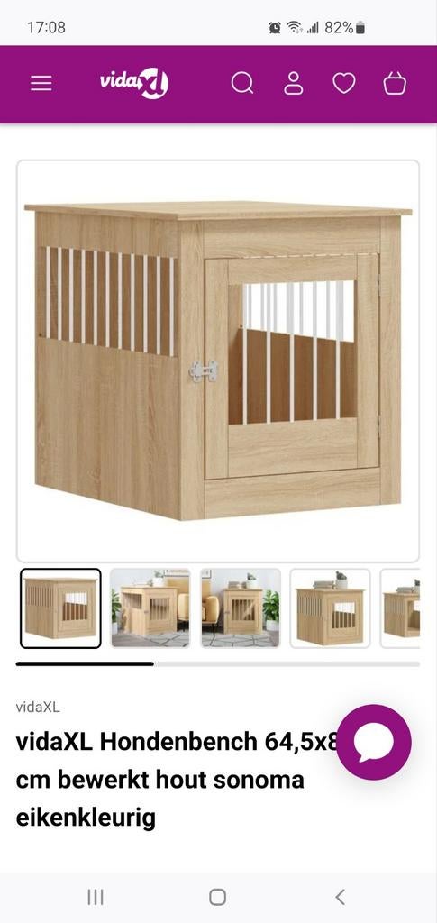 Hondenhok voor binnen, Dieren en Toebehoren, Hondenhokken, Ophalen, Zo goed als nieuw