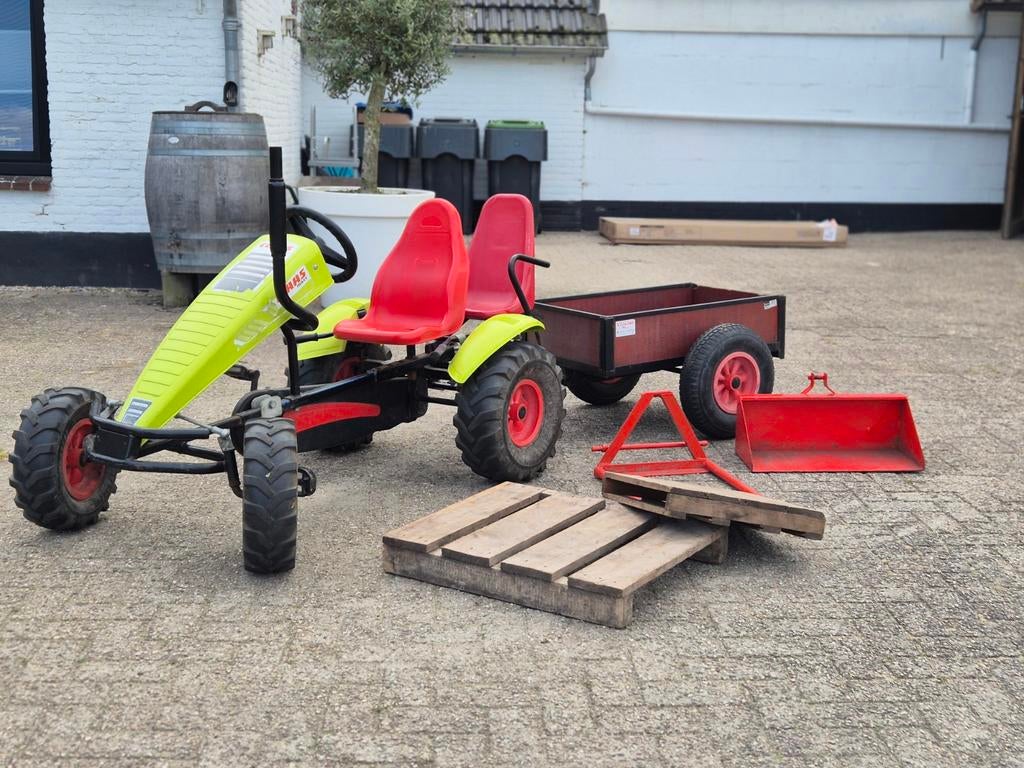 Te koop Claas Traxx skelter, Kinderen en Baby's, Speelgoed | Buiten | Skelters, Overige merken, Ophalen