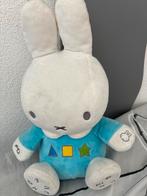 Nijntje knuffel met blauw shirt en vormen, Ophalen, Gebruikt, Konijn