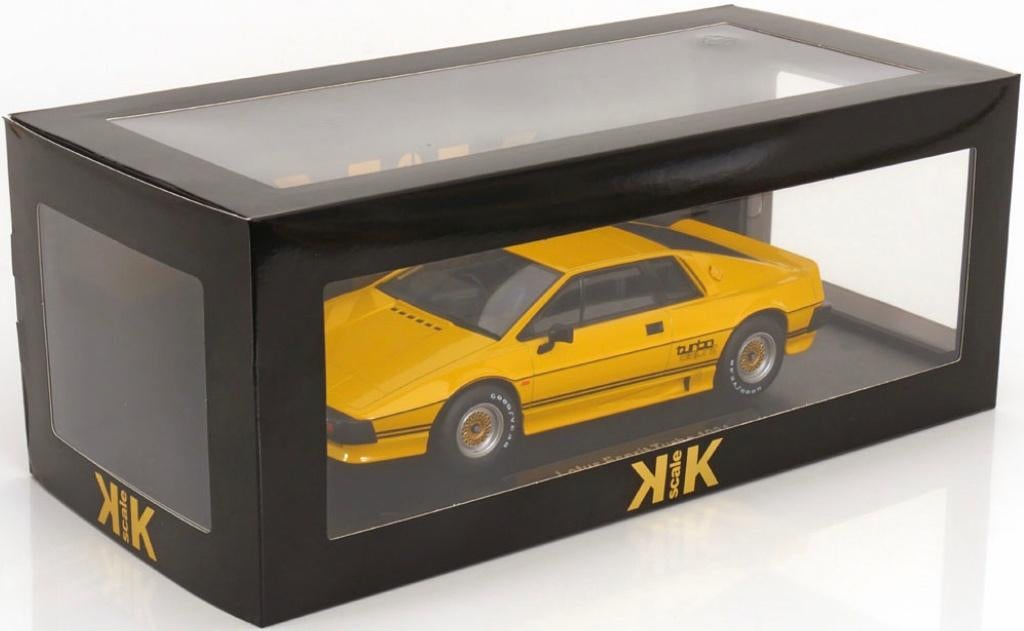KK Scale Lotus Esprit Turbo 1981 / Schaal 1:18 / NIEUW, Hobby en Vrije tijd, Modelauto's | 1:18, Overige merken, Auto, Nieuw, Ophalen of Verzenden