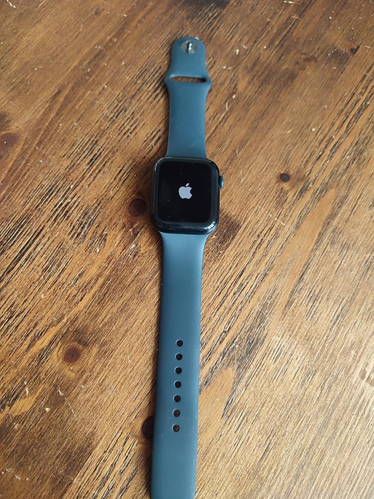 Apple Watch SE 2 Midnight Sport Band te koop! ZGAN, Blauw, IOS, Ophalen of Verzenden, Zo goed als nieuw