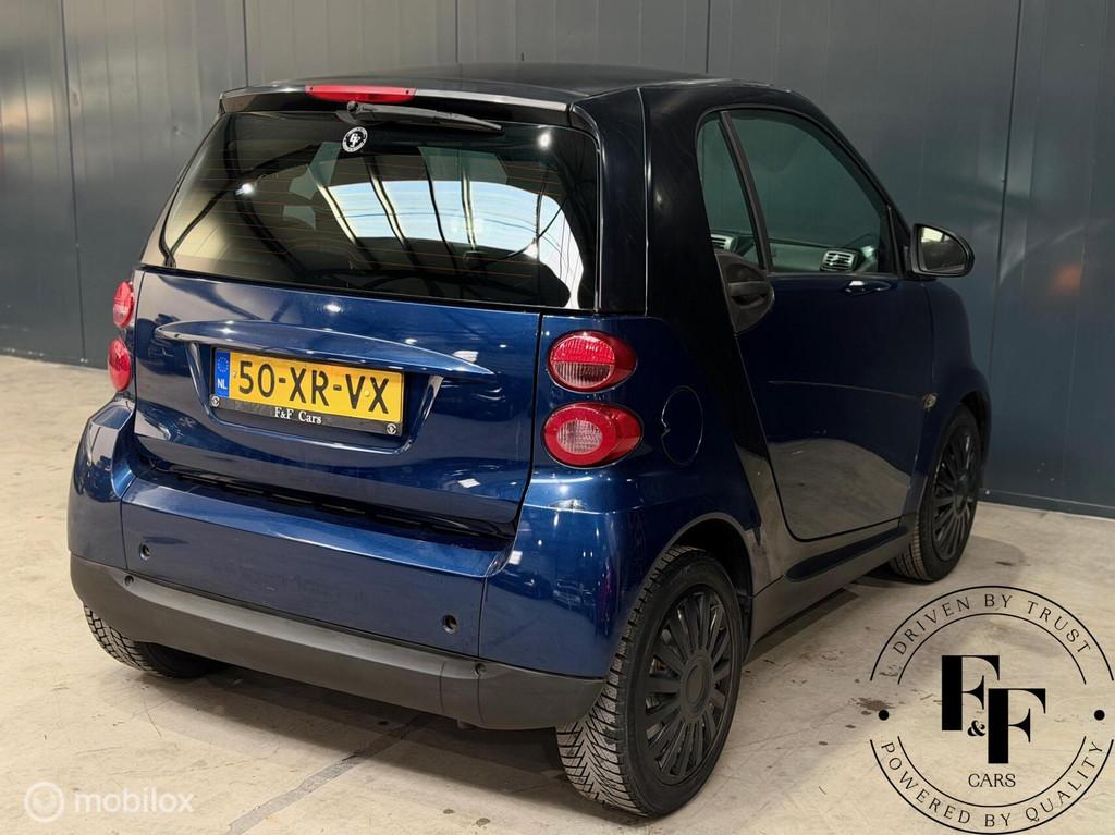 Smart fortwo coupé 1.0 Pulse | Semi-Automaat | Panodak |71p, Gebruikt, Zwart, 18 €/maand, Blauw