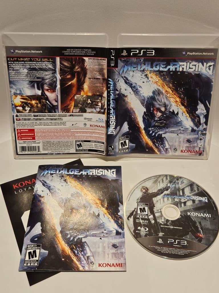 Metal Gear Solid Revengeance PS3, Spelcomputers en Games, Games | Sony PlayStation 3, Avontuur en Actie, Vanaf 18 jaar, 1 speler