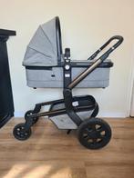 Grijs / Zwarte Joolz Day 3 Combi Kinderwagen + Accessoires, Zo goed als nieuw, Verstelbare duwstang, Ophalen, Kinderwagen
