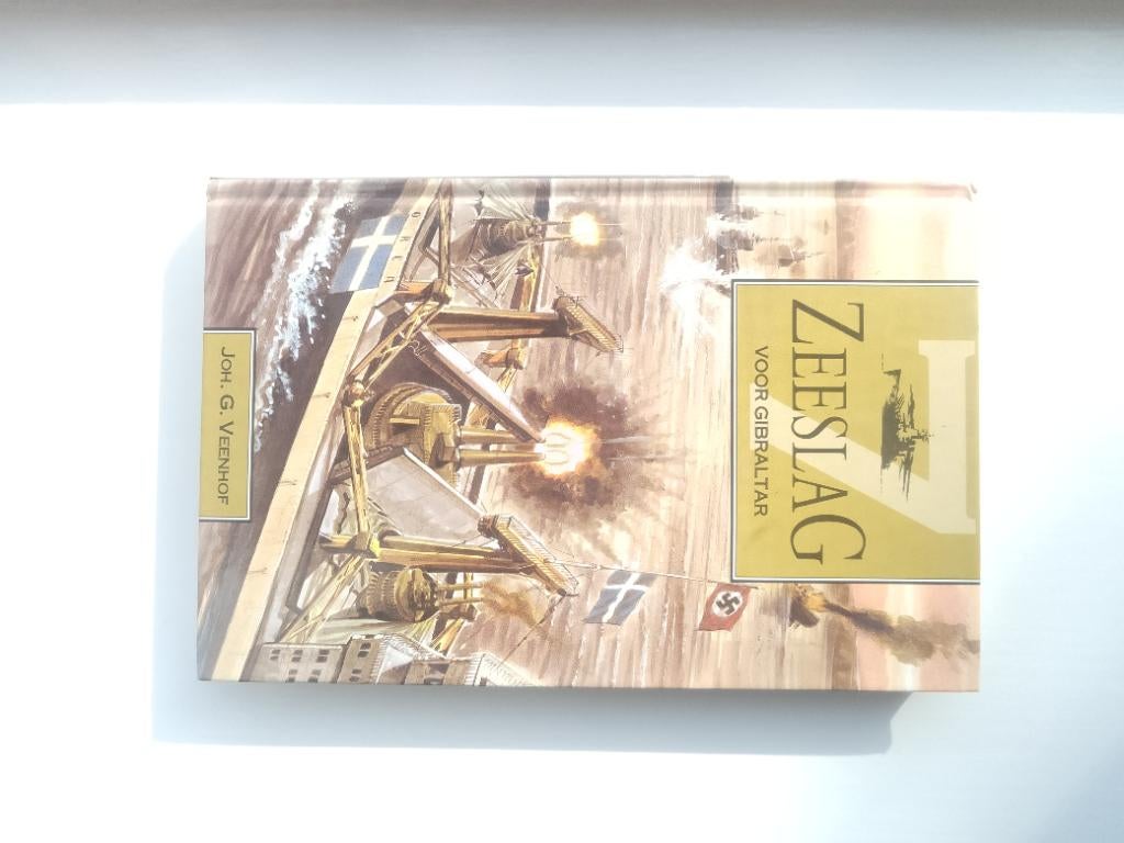Zeeslag voor Gibraltar (dl. 7) - Joh. G. Veenhof, Boeken, Christendom | Protestants, Ophalen of Verzenden, Zo goed als nieuw, Joh. G. Veenhof