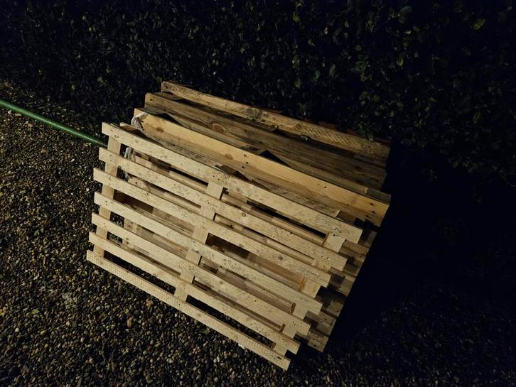 Gratis houten pallets, Doe-het-zelf en Verbouw, Hout en Planken, Pallet, Overige houtsoorten, Minder dan 200 cm, Ophalen