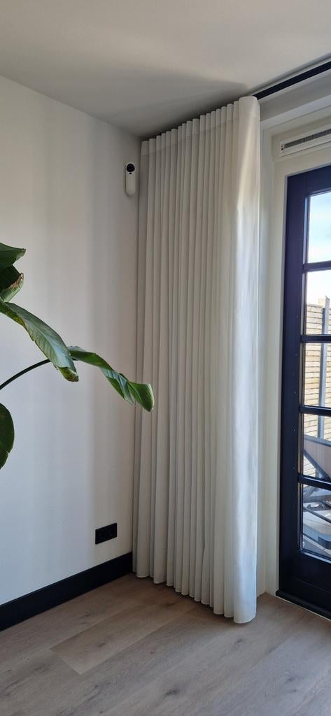 Z.g.a.n. Inbetween wave gordijnen, Huis en Inrichting, Stoffering | Gordijnen en Lamellen, Ophalen of Verzenden, Zo goed als nieuw