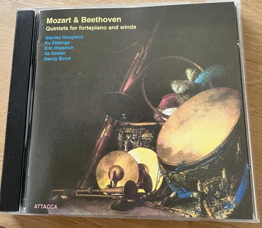 Mozart, Beethoven: Quintets for fortepiano and winds Attacca, Ophalen of Verzenden, Classicisme, Nieuw in verpakking, Kamermuziek