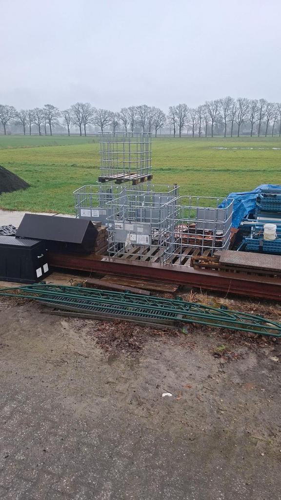 Pallet met bekisting voor hout, Ophalen of Verzenden, Zo goed als nieuw
