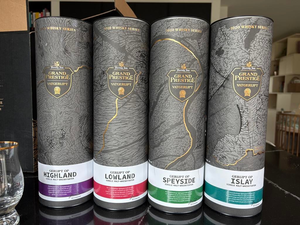 Hertog Jan Vatgerijpt 2020 Whisky series, Verzamelen, Biermerken, Ophalen of Verzenden, Zo goed als nieuw, Flesje(s), Hertog Jan