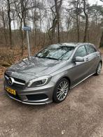Mercedes-Benz A-Klasse AMG 1.6 A180 Blue EFF AUT 2015 Grijs, Auto's, 4 cilinders, Leder en Stof, 122 pk, 1200 kg