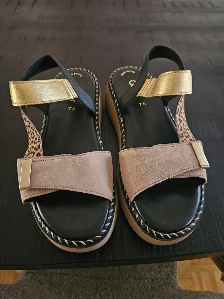 Gabor sandalen maar 41, Kleding | Dames, Schoenen, Verzenden, Beige, Gabor, Sandalen of Muiltjes