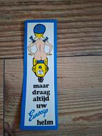 Vintage Eurocap helm sticker - Grappige reclame, Ophalen of Verzenden, Nieuw, Sticker