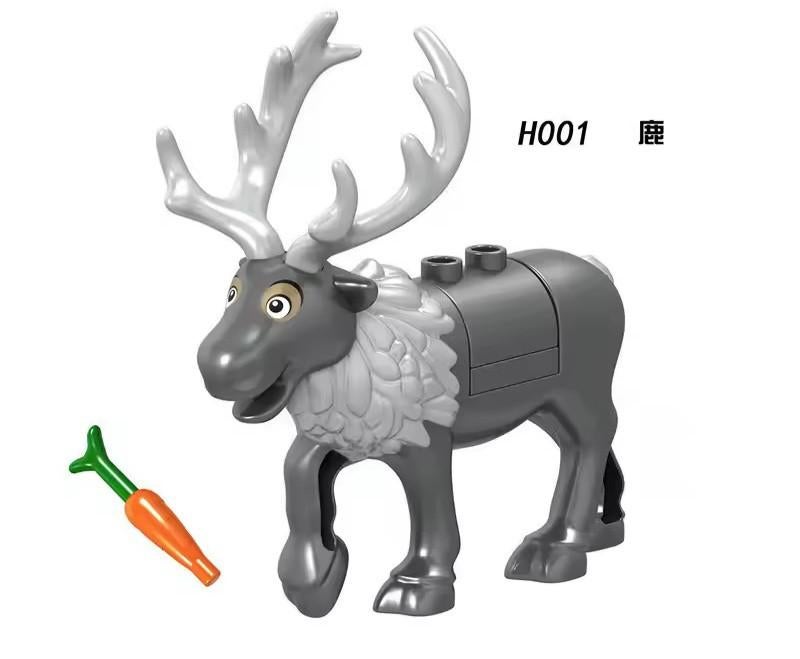 MOC Bricks D-02-047-04 H001 Sven Frozen Reindeer, Ophalen of Verzenden, Nieuw, Overige merken