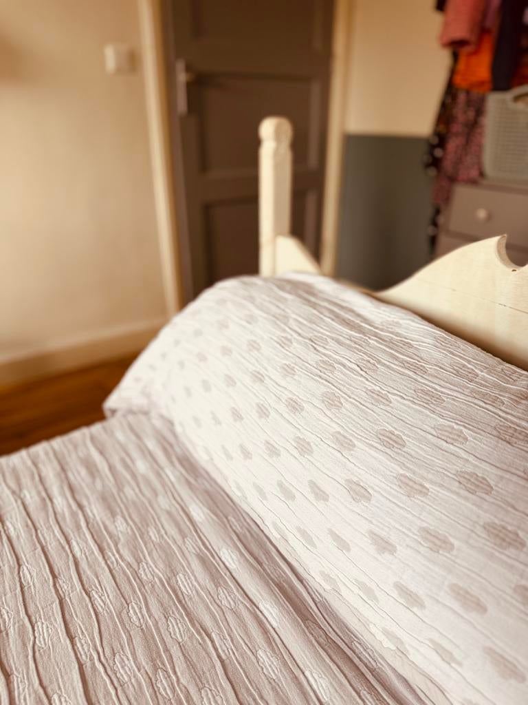 Sprei met wolkjes 180 x 240 Zara Home, Gebruikt, Eenpersoons, Ophalen of Verzenden, Deken of Dekbed