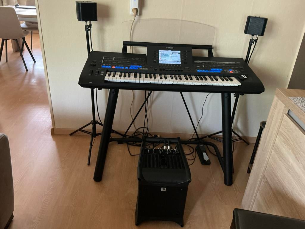 Tyros 4 black XXXL compleet, Ophalen, 61 toetsen, Yamaha, Zo goed als nieuw