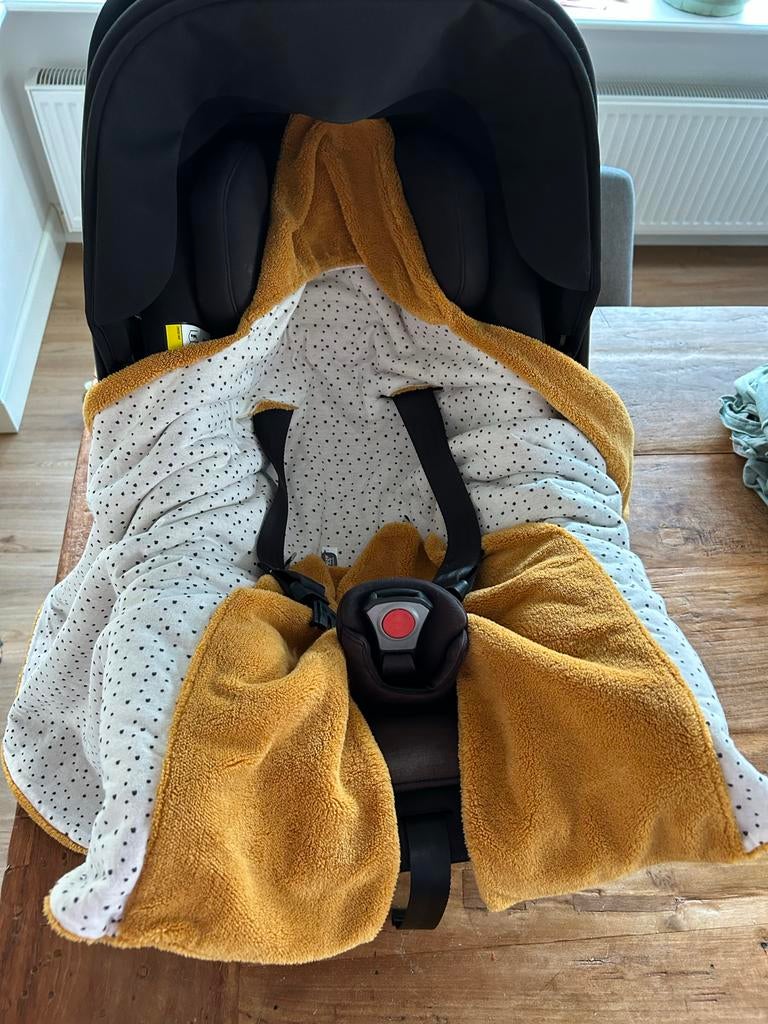 Snooze Baby wikkeldeken voor Maxi Cosi - Geel, Kinderen en Baby's, Dekens, Slaapzakjes en Inbakerproducten, Ophalen of Verzenden