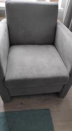 Fauteuil / stoel Grijs Valentina 45-grey, Ophalen, Gebruikt, 75 tot 100 cm, Stof