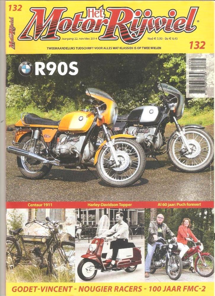 132 – BMW – Centauer – Puch – Harley Davidson, Boeken, Tijdschriften en Kranten, Zo goed als nieuw, Sport en Vrije tijd, Ophalen of Verzenden