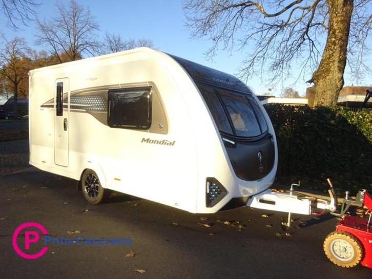 Sprite Mondial 420 SR Enkele Bedden Met Gratis Mover, Caravans en Kamperen, Caravans, Bedrijf, tot en met 2, 1000 - 1250 kg, Sprite