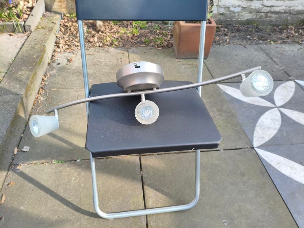 IKEA VIRSBRO hanglamp met 3 lichtpunten - Type T0420, Gebruikt, Modern, functioneel, 50 tot 75 cm, Ophalen of Verzenden